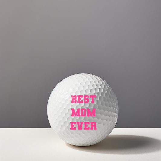 Best Mom Ever 12 Pack Golf Balls Gift