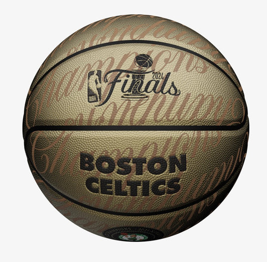 2024 NBA Championship Boston Celtics Basketball - REAR VIEW