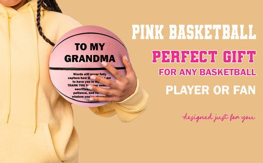Customized To My Grandma PINK Basketball C