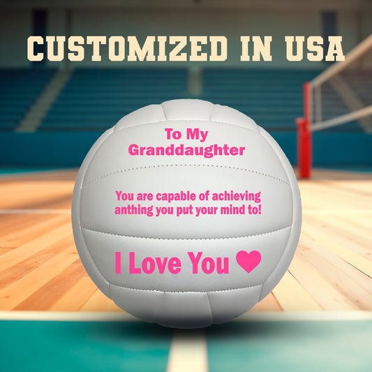To My Granddaughter Volleyball 3