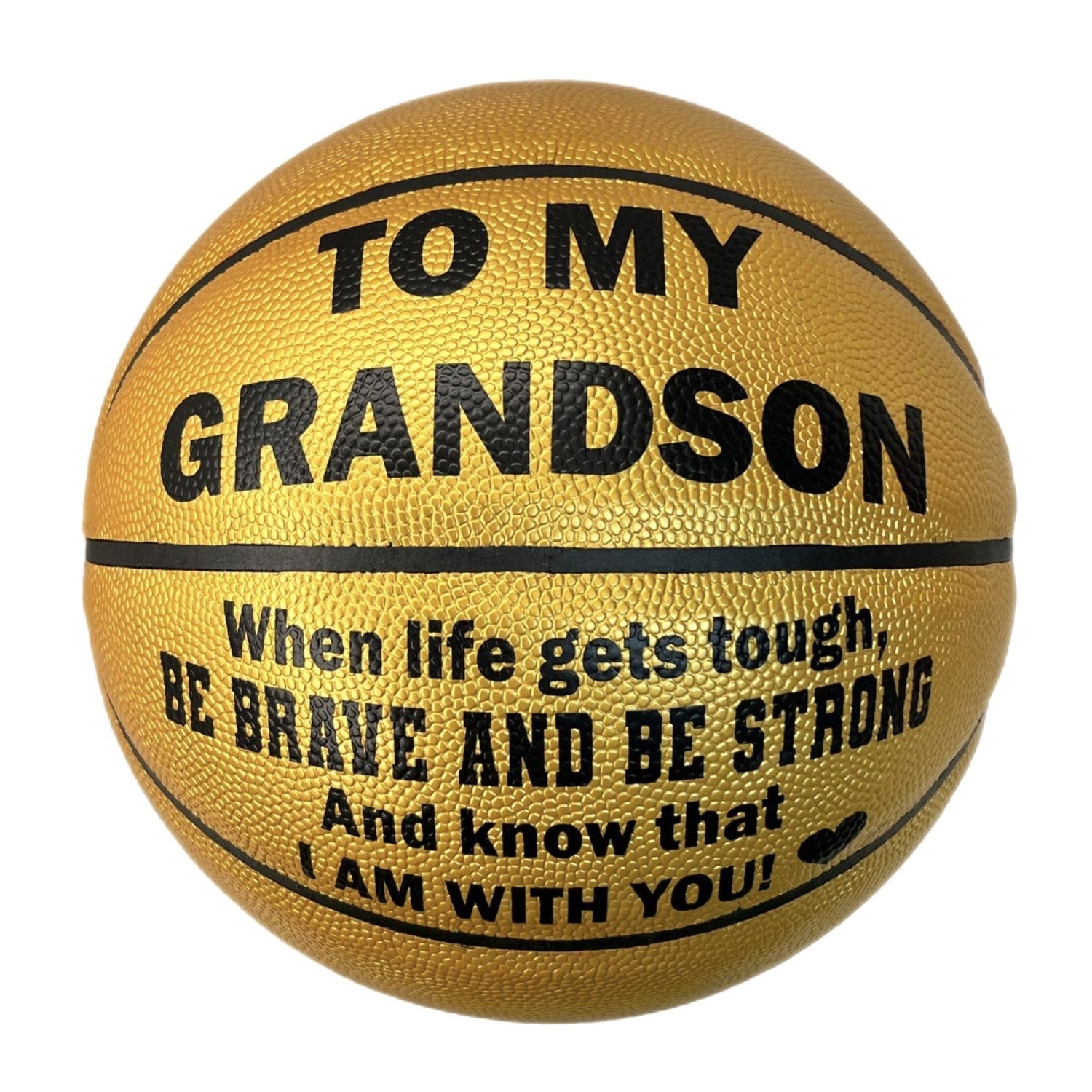 Custom Grandson Basketball Gift