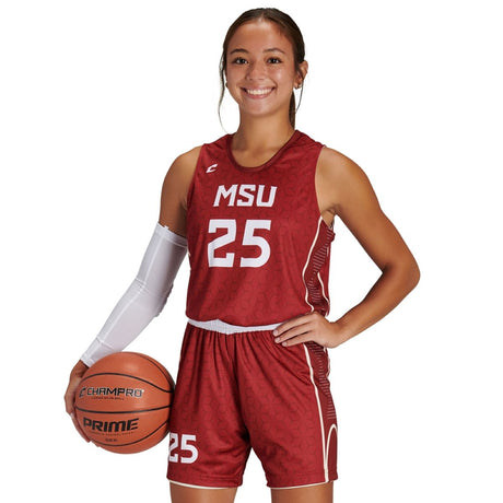Custom Loose Fit Double-Ply Reversible Basketball Jersey (Womens, Girls)