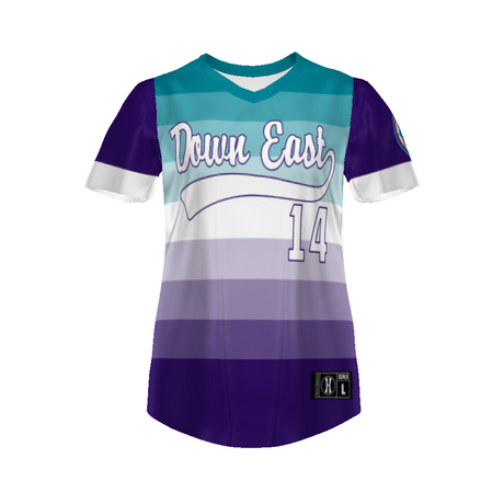 Holloway Babe Ruth Girls Sublimated Lightweight Short Sleeve Softball Jersey Team Softball Jerseys