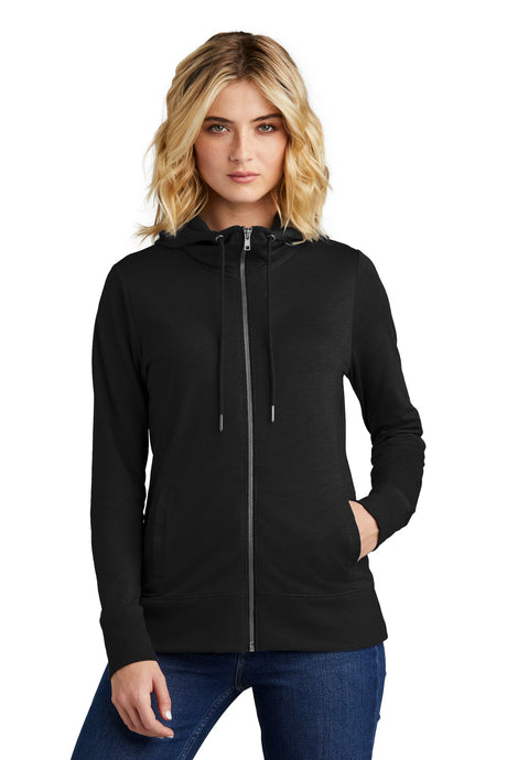 District Women's   Featherweight French Terry   Full-Zip Hoodie DT673