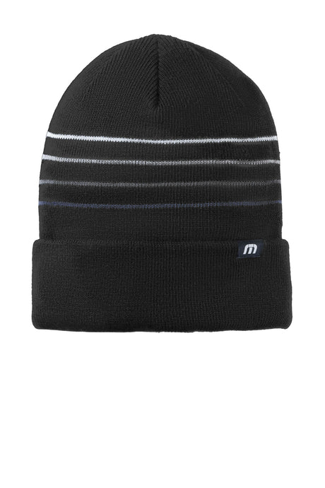 TravisMathew Men's Striped Cuffed Beanie TM1MY393