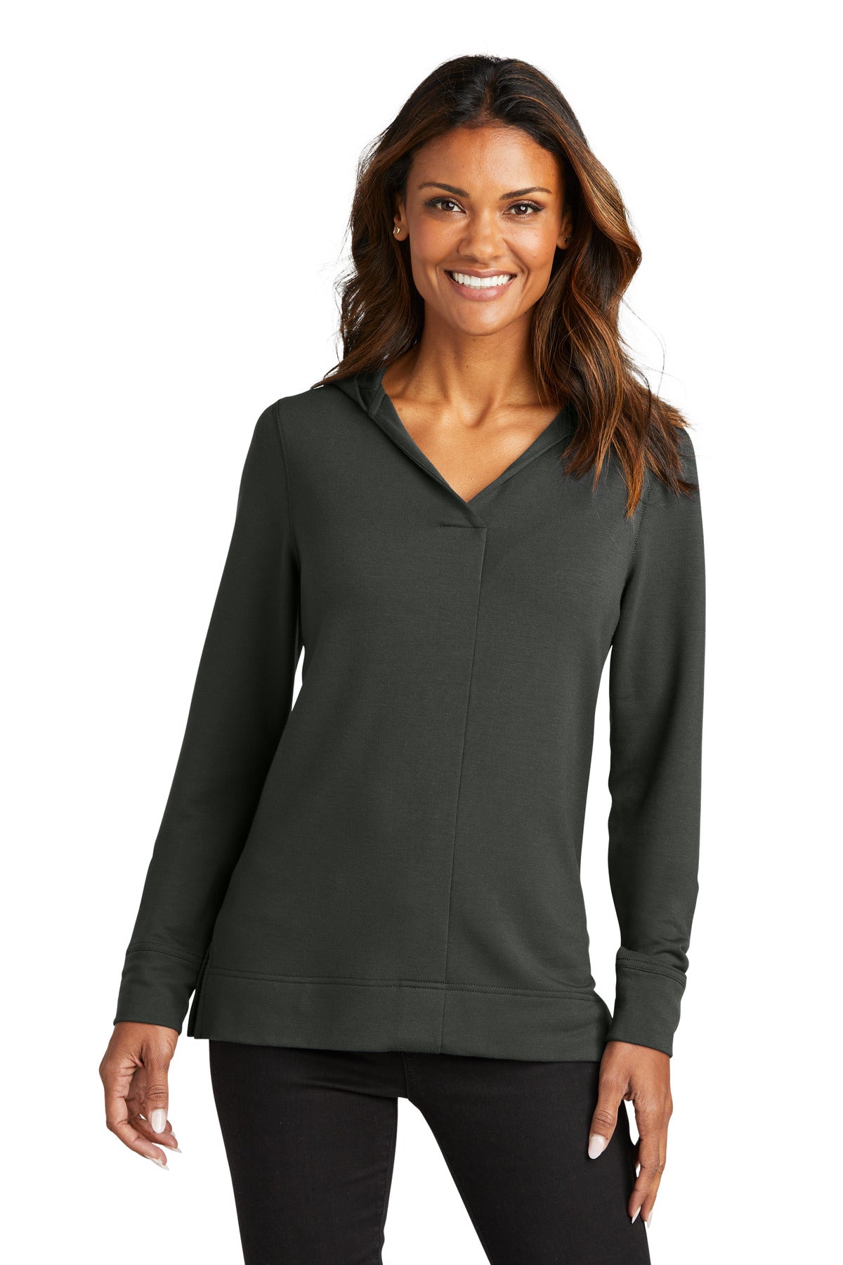 Port Authority Women's   Microterry Pullover Hoodie LK826