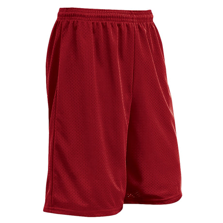 Champro Men's Polyester 9" Inseam Tricot Basketball Shorts with Liner 
