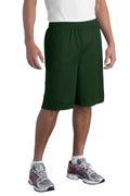 Sport-Tek Men's   Long Mesh Short