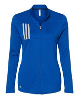 adidas Women's 3-Stripes Double Knit Full-Zip-1