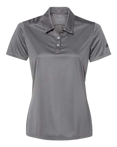 adidas Women's 3-Stripes Shoulder Polo-1