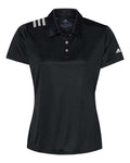adidas Women's 3-Stripes Shoulder Polo-1