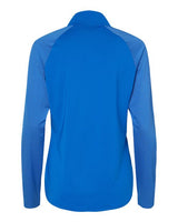 adidas Women's Stripe Block Quarter-Zip Pullover-2