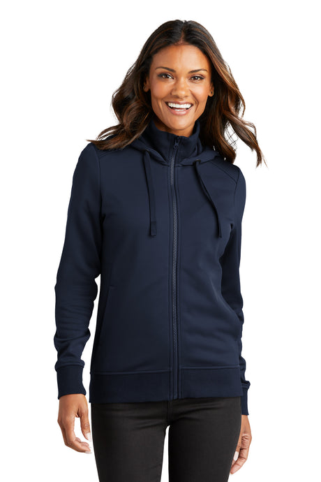 Port Authority Women's   Smooth Fleece Hooded Jacket L814