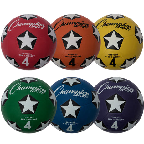 Champion Sports Rubber Soccer Ball