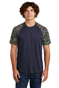 Sport-Tek Men's   Drift Camo Colorblock Tee ST376