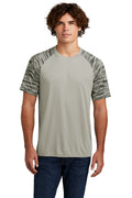 Sport-Tek Men's   Drift Camo Colorblock Tee ST376
