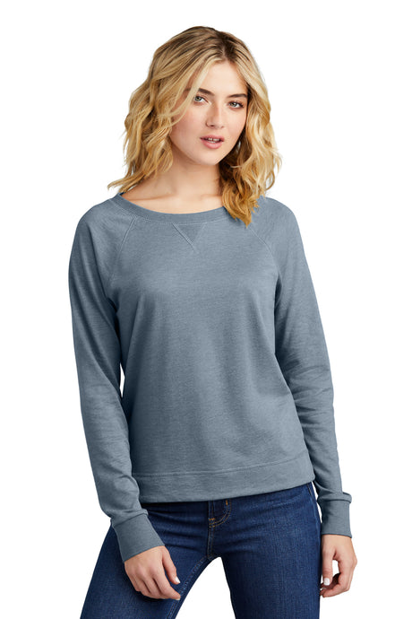 District Women's   Featherweight French Terry   Long Sleeve Crewneck DT672