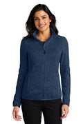Port Authority Women's   Sweater Fleece Jacket