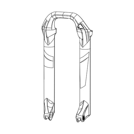 RockShox Lower Leg Lyrik Ult 27 RED Fork Lower