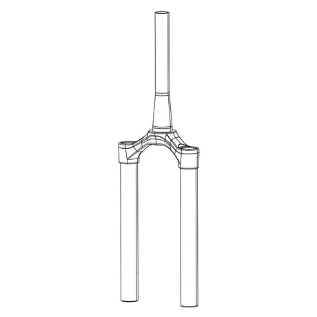 RockShox CSU RVL 35 DB 27 46 DFBLK Fork Upper