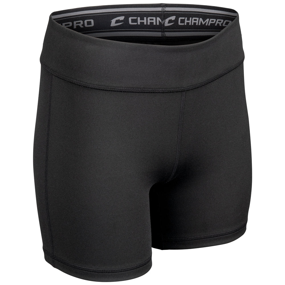 Champro Girl's Match Compression 5" Volleyball Shorts-1