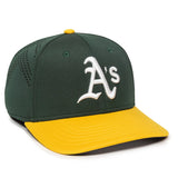 Outdoor Cap Oakland Athletics™ Official MLB® Replica Structured Solid Panel Hat (MLB-600)-1