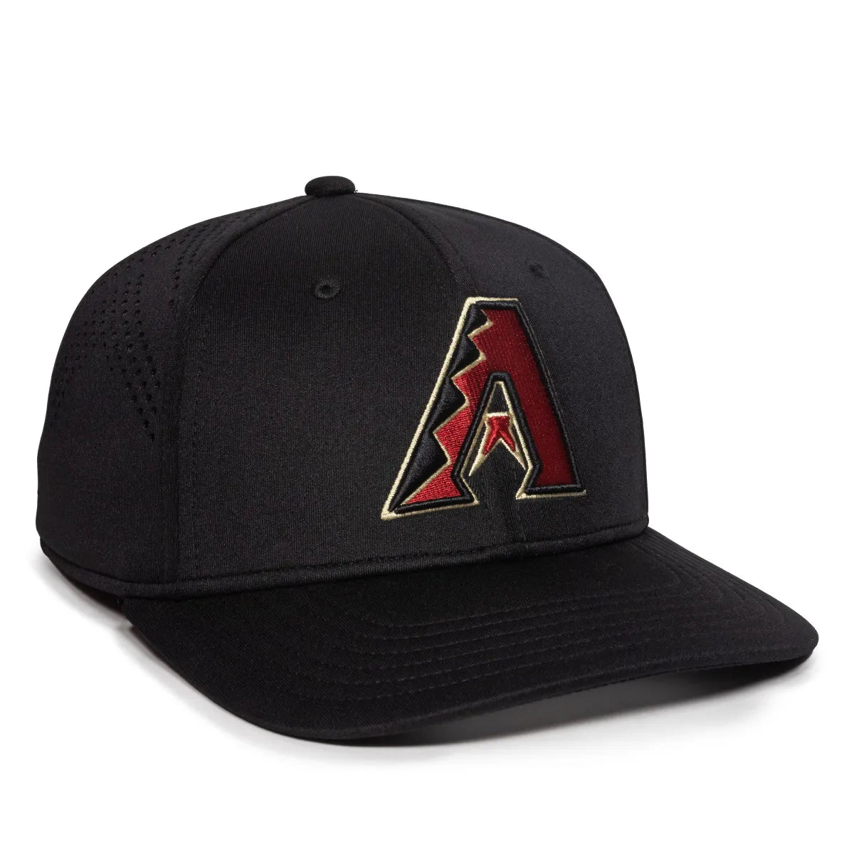 Outdoor Cap Arizona Diamondbacks™ Official MLB® Replica Structured Solid Panel Hat (MLB-600)-1