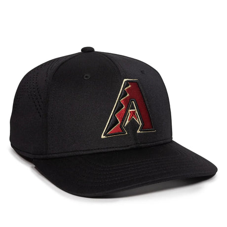 Outdoor Cap Arizona Diamondbacks™ Official MLB® Replica Structured Solid Panel Hat (MLB-600)-1
