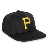 Outdoor Cap Pittsburgh Pirates™ Official MLB® Replica Structured Solid Panel Hat (MLB-600)-1