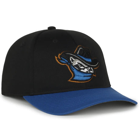 Outdoor Cap Quad Cities River Bandits™ MiLB® Replica Structured Solid Panel Hat (MIN-350)-1