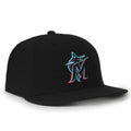 Outdoor Cap Miami Marlins™ Official MLB® Replica Structured Solid Panel Hat (MLB-450)-1