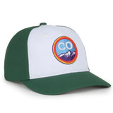 Outdoor Cap Colorado Rockies™ Official MLB® Replica Structured Solid Panel Hat (MLB-550cc)-1