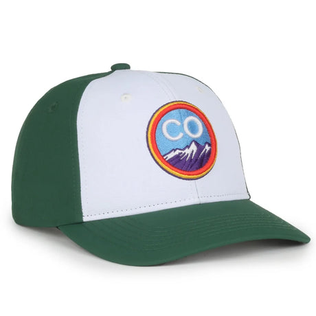 Outdoor Cap Colorado Rockies™ Official MLB® Replica Structured Solid Panel Hat (MLB-550cc)-1