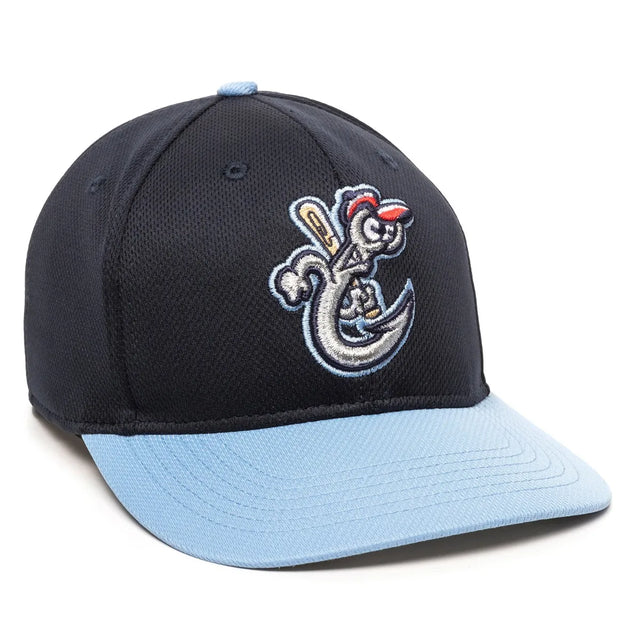 Outdoor Cap Corpus Christi Hooks™ MiLB® Replica Structured Solid Panel Hat (MIN-350)-1