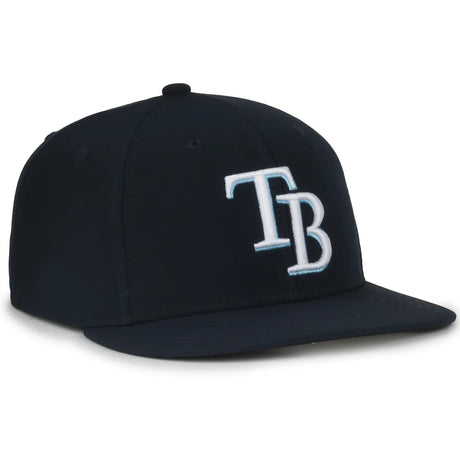 Outdoor Cap Tampa Bay Rays™ Official MLB® Replica Structured Solid Panel Hat (MLB-450)-1