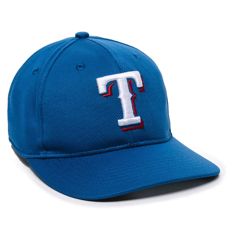 Outdoor Cap Texas Rangers™ Official MLB® Replica Structured Solid Panel Hat (MLB-350)-1