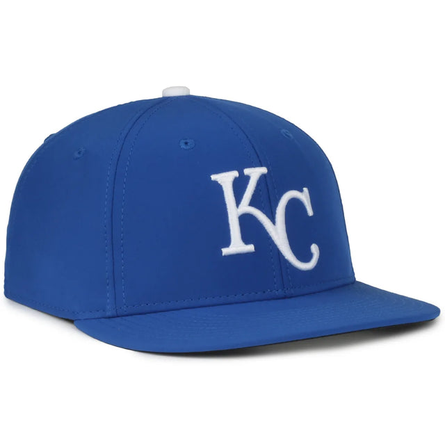 Outdoor Cap Kansas City Royals™ Official MLB® Replica Structured Solid Panel Hat (MLB-450)-1