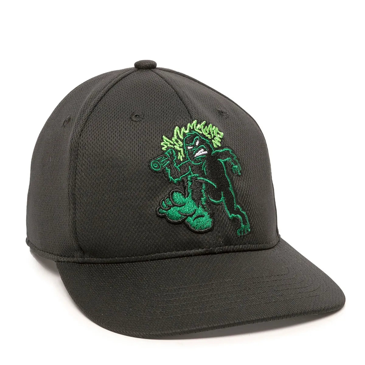 Outdoor Cap Eugene Emeralds™ MiLB® Replica Structured Solid Panel Hat (MIN-350)-1