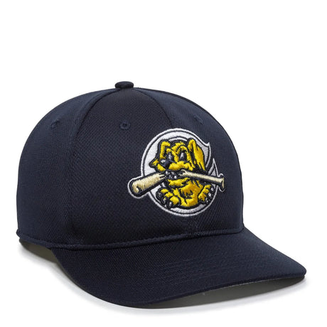 Outdoor Cap Charleston Riverdogs™ MiLB® Replica Structured Solid Panel Hat (MIN-350)-1
