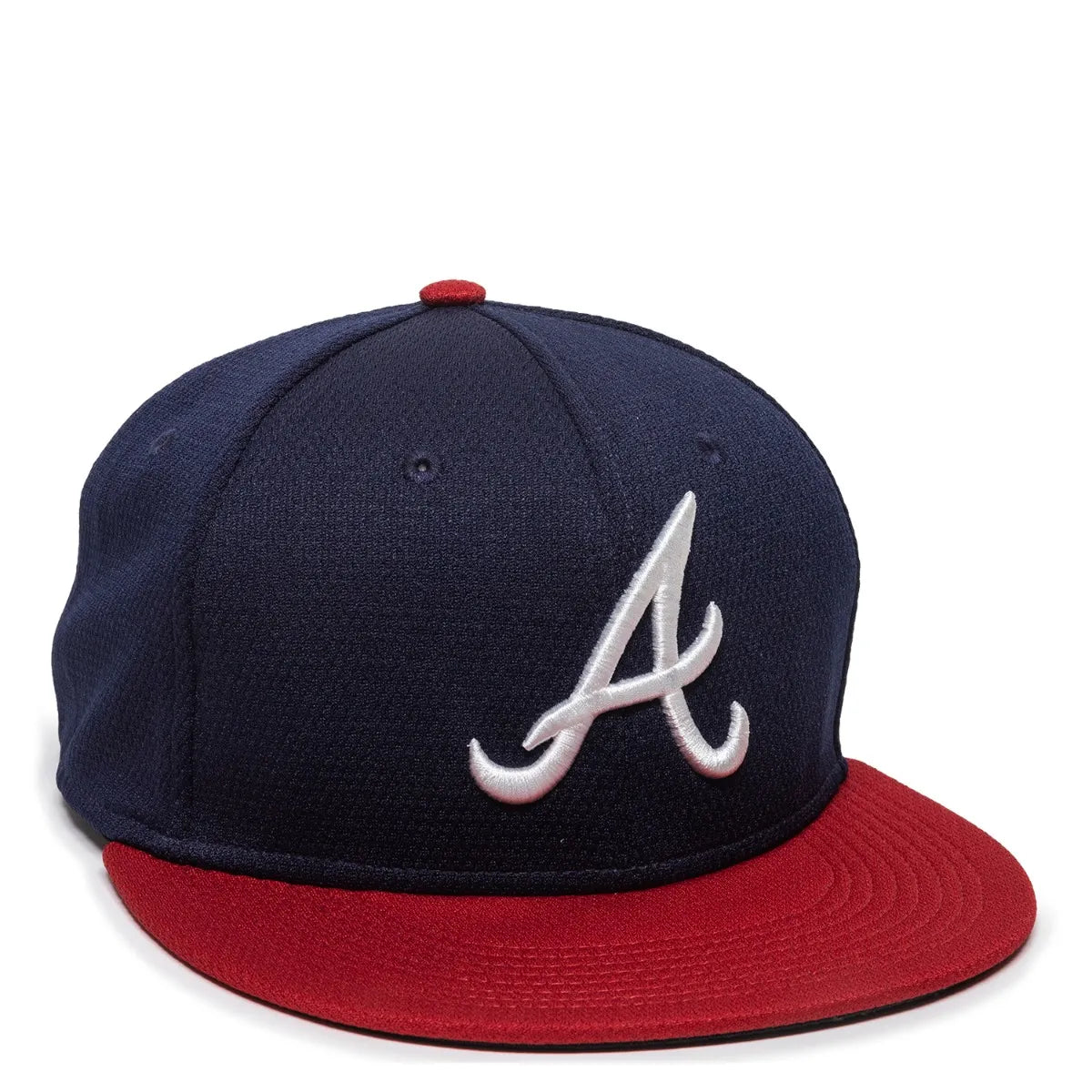 Outdoor Cap Atlanta Braves™ Official MLB® Replica Structured Solid Panel Hat (MLB-400)-1