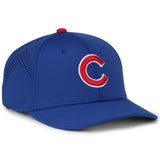Outdoor Cap Chicago Cubs™ Official MLB® Replica Structured Solid Panel Hat (MLB-650)-1