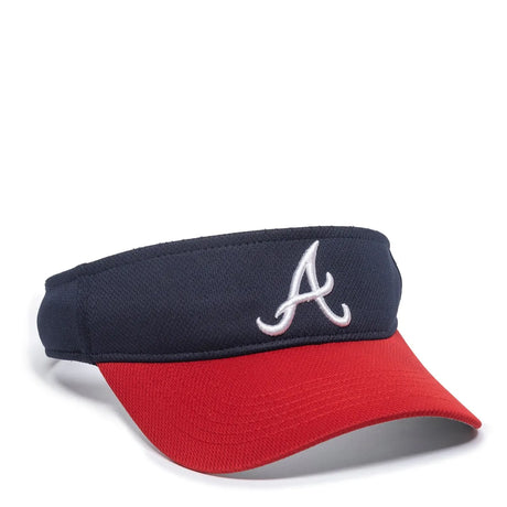 Outdoor Cap Atlanta Braves™ Official MLB® Replica Visor (MLB-185)-1