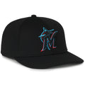 Outdoor Cap Miami Marlins™ Official MLB® Replica Structured Solid Panel Hat (MLB-650)-1