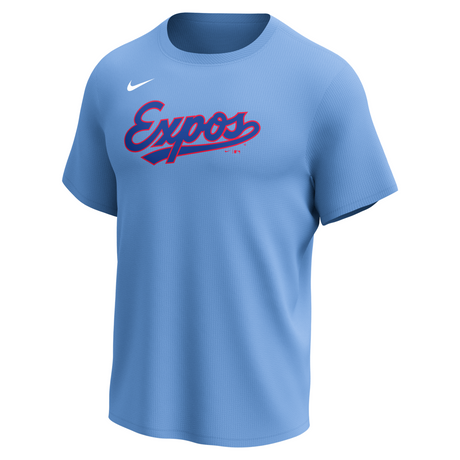Nike Montreal Expos 1982 Adult Institutional Short Sleeve Cooperstown Crew Neck Tee-1