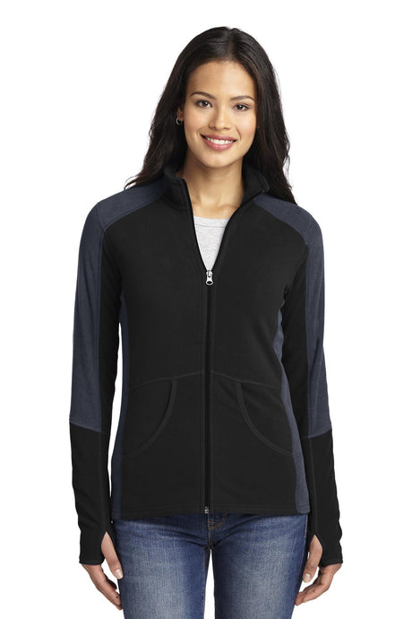 Port Authority Women's   Colorblock Microfleece Jacket