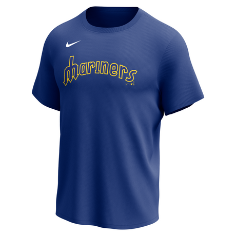 Nike Seattle Mariners Men's Crew Neck Synthetic City Connect Tee-1