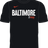 Nike Baltimore Orioles Men's Crew Neck Synthetic City Connect Tee