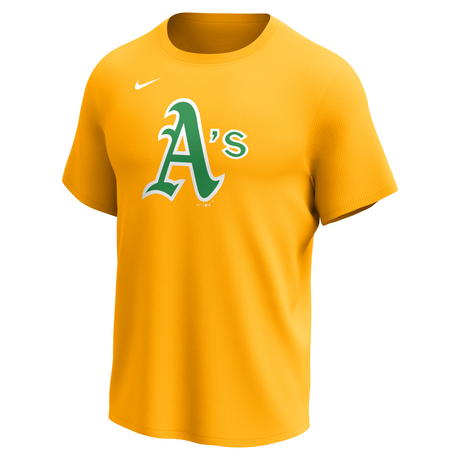 Nike Oakland Athletics 1981-84 Adult Institutional Short Sleeve Cooperstown Crew Neck Tee-1