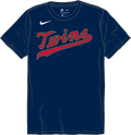 Nike Minnesota Twins Men's Crew Neck Synthetic Tee