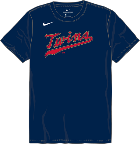 Nike Minnesota Twins Youth Crew Neck Cotton Tee